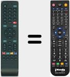 Replacement remote control for SHDFSAT12