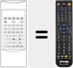 Replacement remote control for TC160