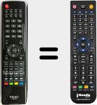 Replacement remote control for 0118020315