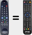 Replacement remote control for 20B3M07