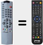 Replacement remote control for EI6187F