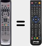 Replacement remote control for RC145530200