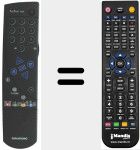 Replacement remote control for TP910C (296420611201)