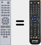 Replacement remote control for HB 71/100 GRAZ-2