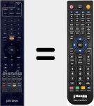 Replacement remote control for JL19