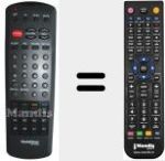 Replacement remote control for 105228G