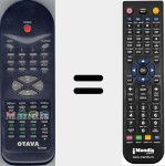 Replacement remote control for RD3920