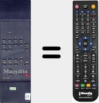 Replacement remote control for Others001