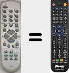 Replacement remote control for 076N0GE030