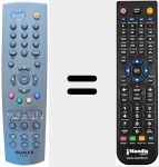 Replacement remote control for RT-505 (014002640)