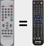 Replacement remote control for 2922