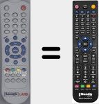 Replacement remote control for Scientificlabs002