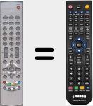 Replacement remote control for P40842