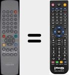 Replacement remote control for 20084218