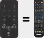 Replacement remote control for Logi001