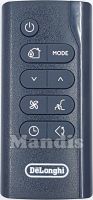 Original remote control DELONGHI 5515110861