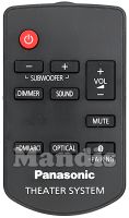 Original remote control PANASONIC N2QAYC000126