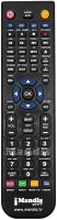 Replacement remote control LINSAR HVS57377