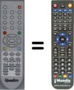 Replacement remote control WHV3988