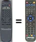 Replacement remote control WHV3976