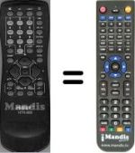 Replacement remote control WHV3494