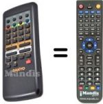 Replacement remote control SEC2150