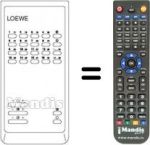 Replacement remote control SEC1433