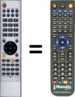 Replacement remote control WHV15990
