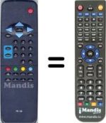 Replacement remote control WHV5397
