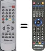Replacement remote control WHV3974