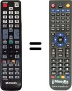 Replacement remote control Samsung SEC15984