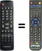 Replacement remote control Samsung WHV5146