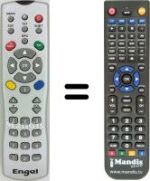 Replacement remote control Engel SEC12371W