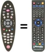 Replacement remote control Telecom ALICE HOME TV