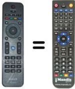 Replacement remote control HVS57475
