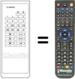 Replacement remote control 105-045G