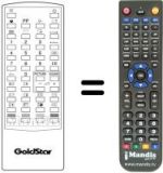 Replacement remote control 105-077A