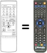 Replacement remote control 108 018 200