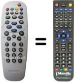 Replacement remote control Aristona 15 PF 4110