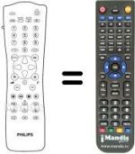 Replacement remote control Aristona 15 PF 9925