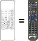 Replacement remote control Waltham WT 655