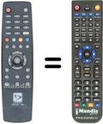Replacement remote control Metronic ZAPBOX EASY