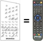 Replacement remote control 517.99.1011