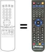 Replacement remote control 9177.810.007