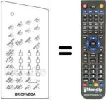 Replacement remote control 660.01.0131