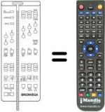 Replacement remote control 660.01.0193