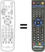Replacement remote control 6710V00026W