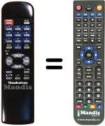 Replacement remote control 7300 PLUS MK II