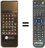 Replacement remote control 809172 E