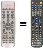 Replacement remote control P-RM 1000 ES